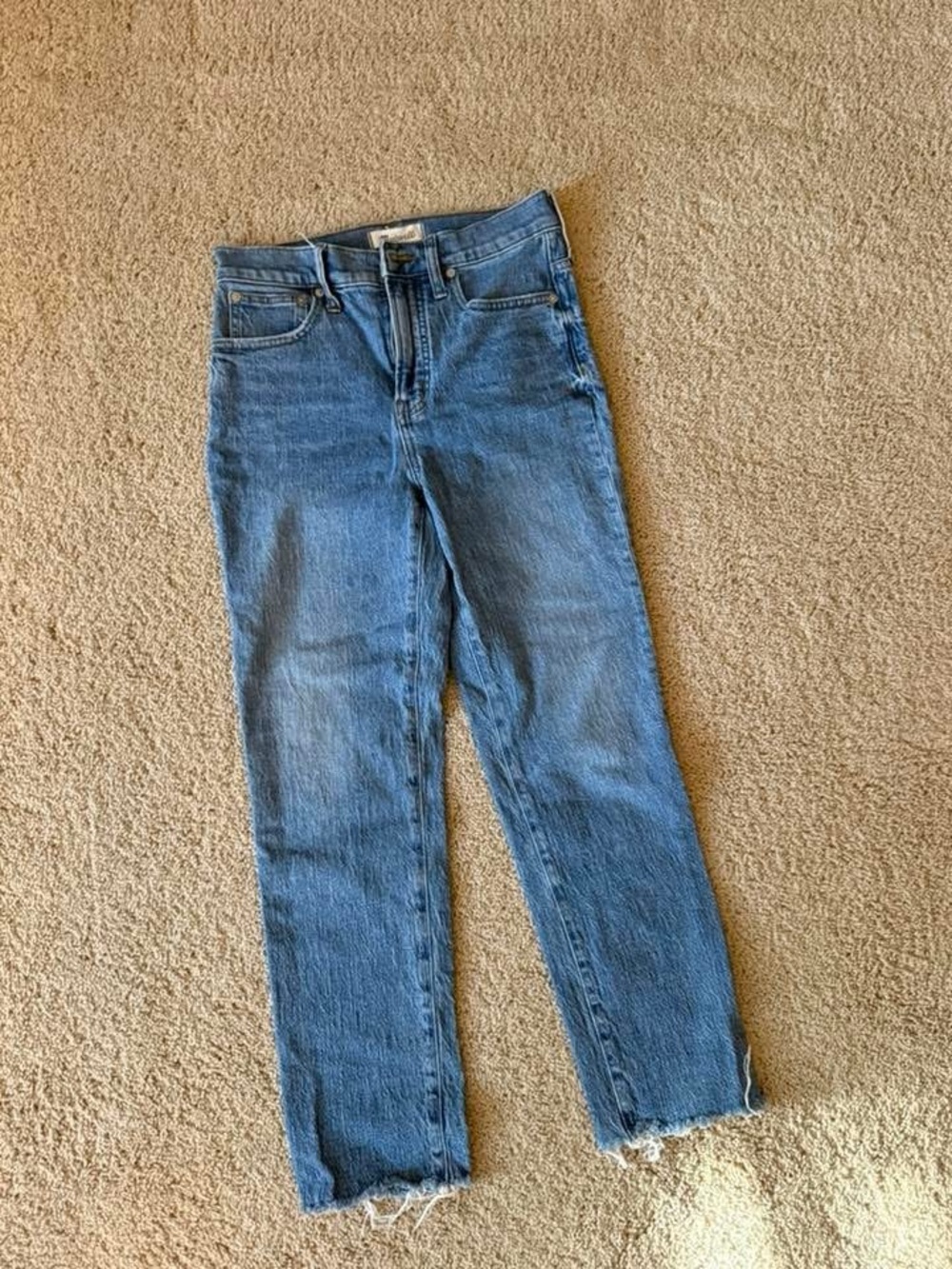 Madewell High-Rise Straight Leg Women's Jeans